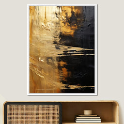 Tranquil Gold Glow - NicheCanvas