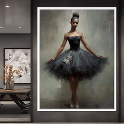 Lovely Ballerina - NicheCanvas