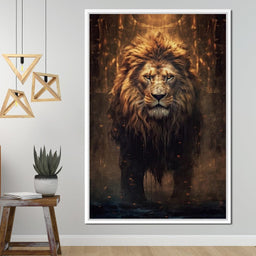 Lion of the Lord's Throne - NicheCanvas