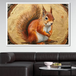 Squirrel Forest Charmer - NicheCanvas