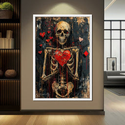 Romantic Skeleton 5 - NicheCanvas