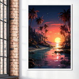 Summer Surf Escape - NicheCanvas