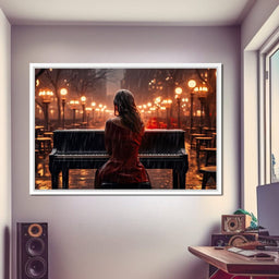 Piano Songbird - NicheCanvas