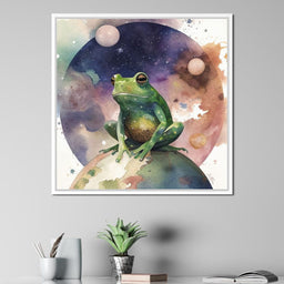 Frog - Astro Cruise - Ben Heine - NicheCanvas