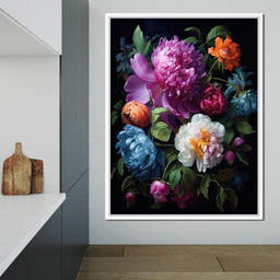 Colorful Flowers - NicheCanvas