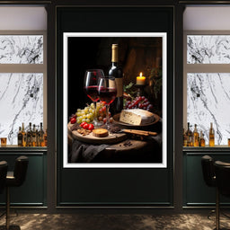 Wine Cheese Banquet - NicheCanvas