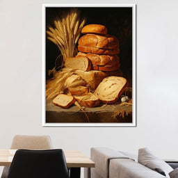 Feast of Wood and Bread - NicheCanvas