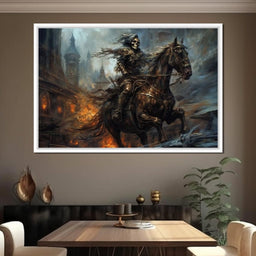 Skeleton Knight - Raven Blackwood - NicheCanvas