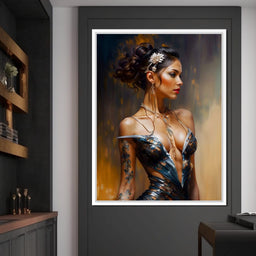 Female Portrait 071 - Johanjjf - NicheCanvas