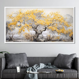 Golden Leafy Legends - NicheCanvas