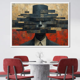 Fragmented Perception Portrait - NicheCanvas