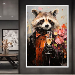 Raccoon's Toast - NicheCanvas