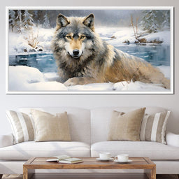 Winters Majestic Guardian - NicheCanvas