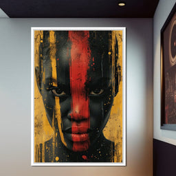 Golden Noir Revelation - NicheCanvas