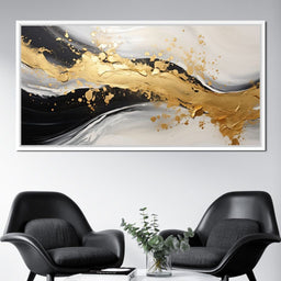 Morningstar Gold Swirl 2 - Tanni Cylon - NicheCanvas
