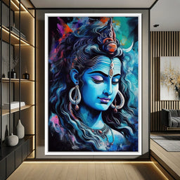 Lord Shiva's Contemplation - NicheCanvas