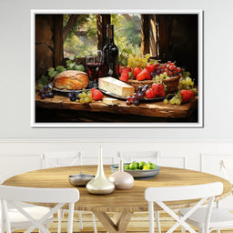 Fruit Cheese Wine 1 - NicheCanvas