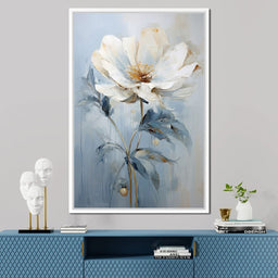 Azure Serenity Blossom - NicheCanvas