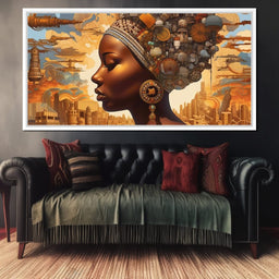 African Portrait Izula - Sakeem Gibbs - NicheCanvas
