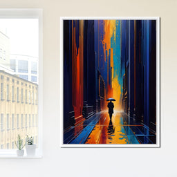 Streets of Loneliness - Johanjff - NicheCanvas