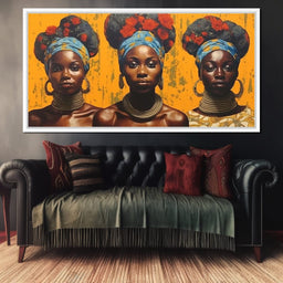 The Three Sisters - Sakeem Gibbs - NicheCanvas