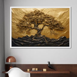 Golden Tree of Life - NicheCanvas