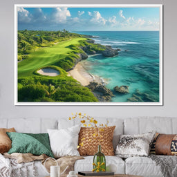 Emerald Shores Serenade - NicheCanvas