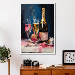 Champagne Radiance - NicheCanvas