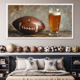 Gridiron Cheers to Victory - NicheCanvas