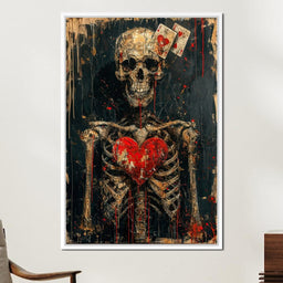 Romantic Skeleton 4 - NicheCanvas