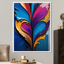 Colorful Love 02 - Johanjjf - NicheCanvas