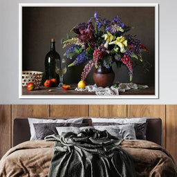 Lupines & Irises - NicheCanvas