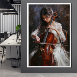 Violin Strings Serenade - NicheCanvas
