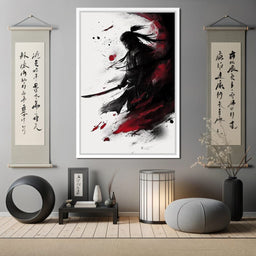 Samurai Chaos - NicheCanvas