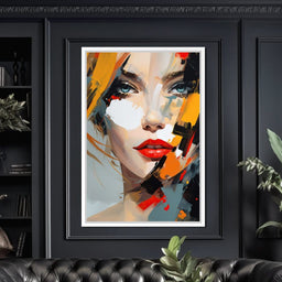 Expressive Contemplation Vivid Notions - NicheCanvas