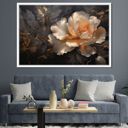 Ethereal Bloom in Twilight - NicheCanvas