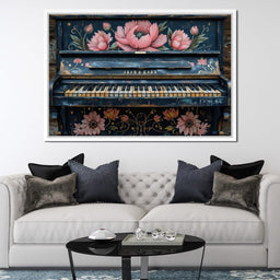 Floral Music Collection 08 - Wildrose Creations - NicheCanvas