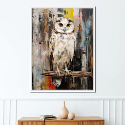 Owls Mystic Gaze - NicheCanvas