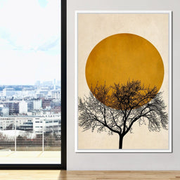 Wintermorgen - Kubistika - NicheCanvas