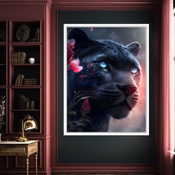 Black Panther Pink - Zenzdesign - NicheCanvas
