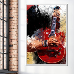 Slasher Electric Guitar - Abraham Szomor - NicheCanvas