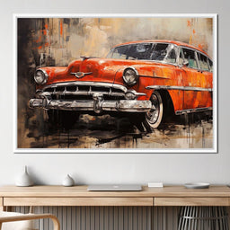 Car Collection 12 - Rider Art - NicheCanvas