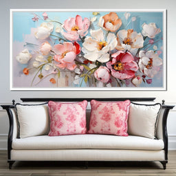 Blossoms of Serenity Breeze - NicheCanvas