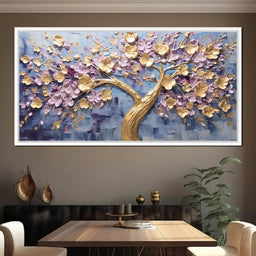 Golden Lavender Euphoria - NicheCanvas