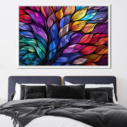 Feathery Fiber Artistry - NicheCanvas