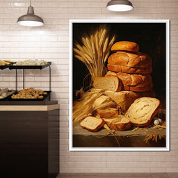 Feast of Wood and Bread - NicheCanvas