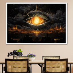 Eyes on the Midnight Castle - Raven Blackwood - NicheCanvas