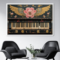 Floral Music Collection 11 - Wildrose Creations - NicheCanvas