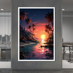 Summer Surf Escape - NicheCanvas