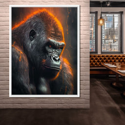 Gorilla Thunder - Zenzdesign - NicheCanvas